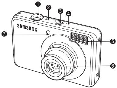 SAMSUNG PL50-SILVER - Camera layout - 1