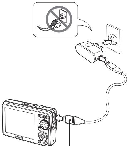 SAMSUNG PL50-SILVER - 電池充電 - 1