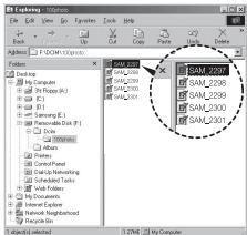 SAMSUNG PL57 - Starting PC mode - 3