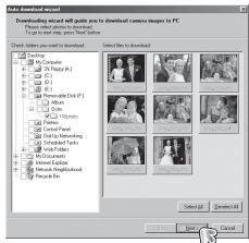 SAMSUNG PL57 - ■ Downloading images - 2