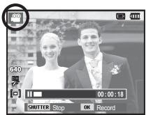 SAMSUNG PL57 - Pausing while recording a movie clip (Successive Recording) - 1