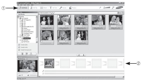SAMSUNG PL57 - ■ Downloading images - 8