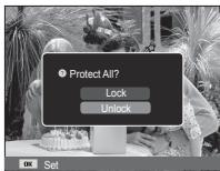 SAMSUNG PL57 - Protecting images - 3