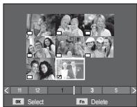 SAMSUNG PL57 - Deleting images - 2