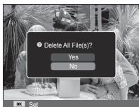 SAMSUNG PL57 - Deleting images - 3