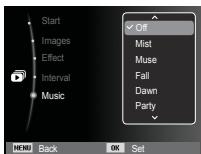 SAMSUNG PL57 - Setting Background Music - 1