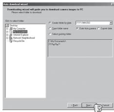 SAMSUNG PL57 - ■ Downloading images - 3