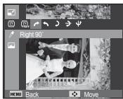 SAMSUNG PL57 - Rotating an image - 2
