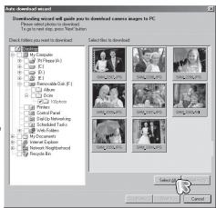 SAMSUNG PL57 - ■ Downloading images - 1