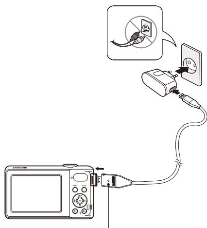SAMSUNG PL80 PURPLE - 電池充電 - 1