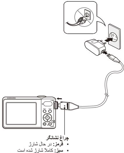 SAMSUNG PL80 PURPLE - شارز کردن باتری - 1