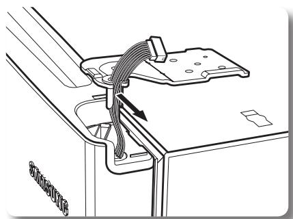 SAMSUNG RB194ABBP - Removal of the fridge door - 6