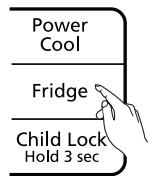 SAMSUNG RB194ACRS - Controlling the fridge temperature - 2