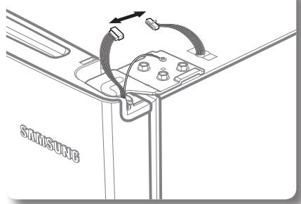 SAMSUNG RB194ACRS - Removal of the fridge door - 3