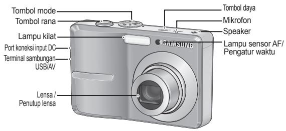 SAMSUNG S760-SILVER - Idenifikasi fitur / Isi kamera - 1