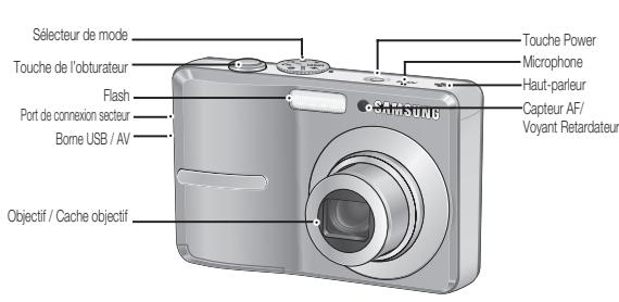 SAMSUNG S760-SILVER - Caractéristiques/accessoires de l'appareil photo - 1