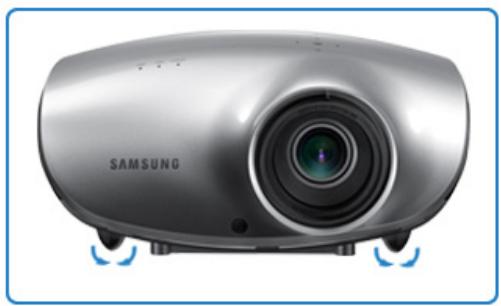 SAMSUNG SP-D400 - Leveling with Adjustable Feet - 1