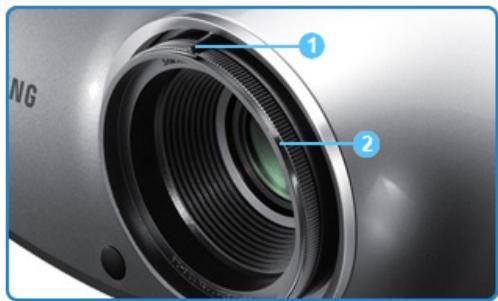 SAMSUNG SP-D400 - > Installing the Projector - 4