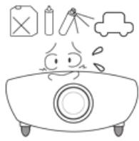 SAMSUNG SP-D400 - Warning - 3