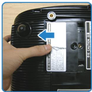 SAMSUNG SP-D400 - Cautions on Lamp Replacement - 2