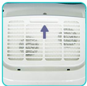 SAMSUNG SP-L221 - Replacing and Cleaning the Filter - 2