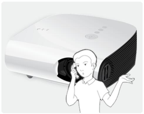 SAMSUNG SP-L221 - Cleaning Inside the Projector - 2