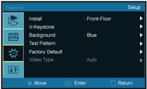 SAMSUNG SP-P410 - 3-5-3. Setup - 1