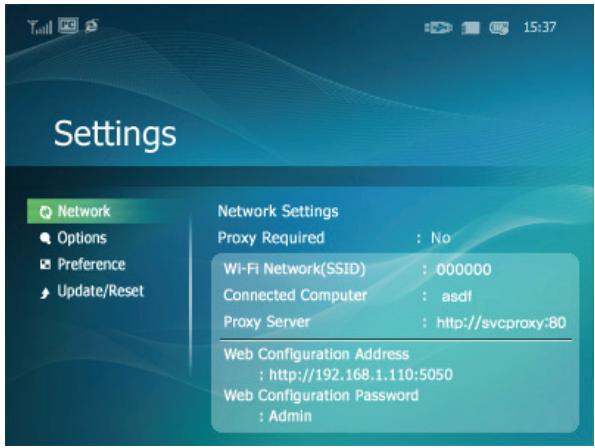 SAMSUNG SPF-85V - Settings - 1