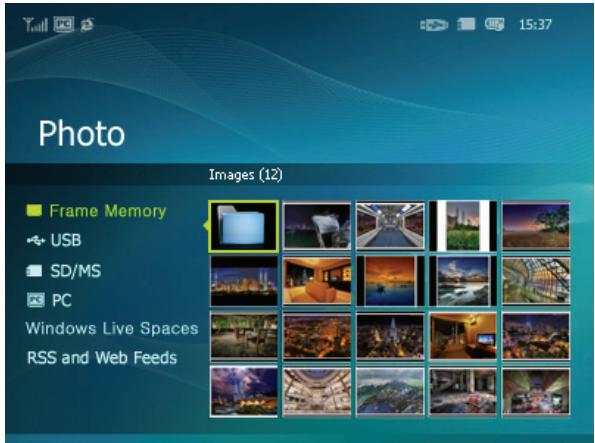 SAMSUNG SPF-85V - → When selecting a folder - 1
