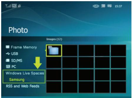 SAMSUNG SPF-85V - Checking your Space Photos on your Digital Photo Frame - 2
