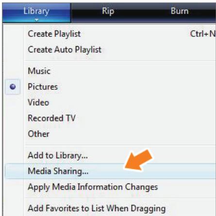 SAMSUNG SPF-85V - Sharing Settings for Accepting Connections from Your Photo Frame - 1