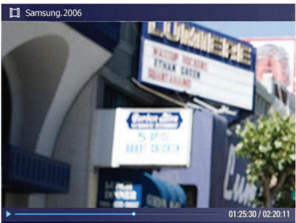 SAMSUNG SPF-85V - The menu displayed when selecting a list. - 2