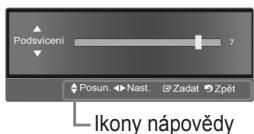 SAMSUNG SYNCMASTER 2333HD - Ovladani nabidky OSD (nabidka na obrazovce) - 5