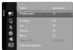 SAMSUNG SYNCMASTER 2333HD - Ovladani nabidky OSD (nabidka na obrazovce) - 4