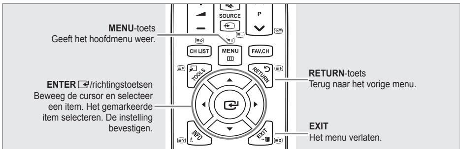 SAMSUNG SYNCMASTER 2333HD - Weergave van de menu's - 1