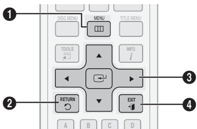 SAMSUNG HT-D455 - Ajuste del menú de configuración - 1