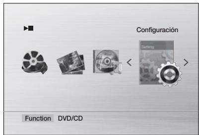 SAMSUNG HT-D455 - Ajuste del menú de configuración - 2