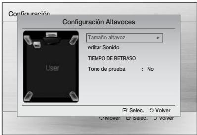SAMSUNG HT-D455 - Tamaño de altavoces - 1