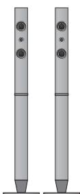 SAMSUNG HT-D455 - Composizione dei diffusori - 16