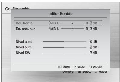 SAMSUNG HT-D455 - editar Sonido - 1