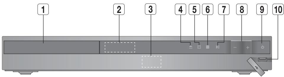 SAMSUNG HT-D455 - Painel Frontal - 1
