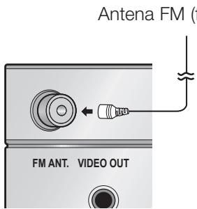 Antena FM (t) FM ANT. VIDEO OUT