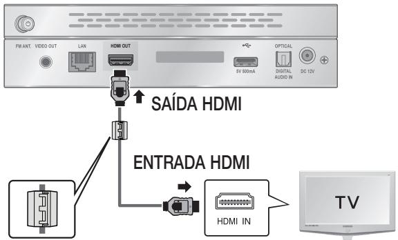 FM ANT: VIDEO OUT LAN HDMI OUT OPTICAL BV 500mA DIGITAL AUDIO IN DC 12V SAÍDA HDMI ENTRADA HDMI HDMI IN TV