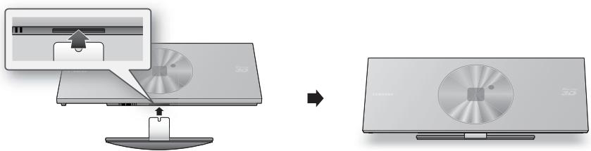 SAMSUNG HT-D7200B - Caso 1: Instalación en la base - 1