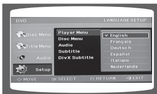 SAMSUNG MM-D430D - Setting the Language - 4