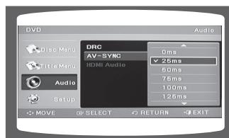SAMSUNG MM-D430D - AV SYNC Setup - 3