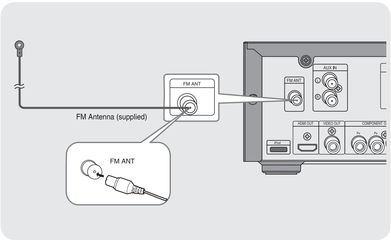 SAMSUNG MM-D430D - connecting the FM Antennas - 1
