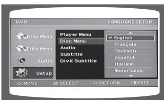 SAMSUNG MM-D430D - Setting the Language - 5