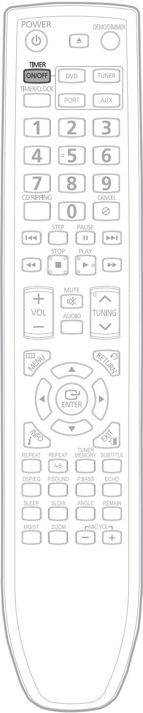 SAMSUNG MM-D430D - Canceling the Timer - 1