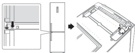 SAMSUNG RL-56 - REVERSING THE DOOR - 14